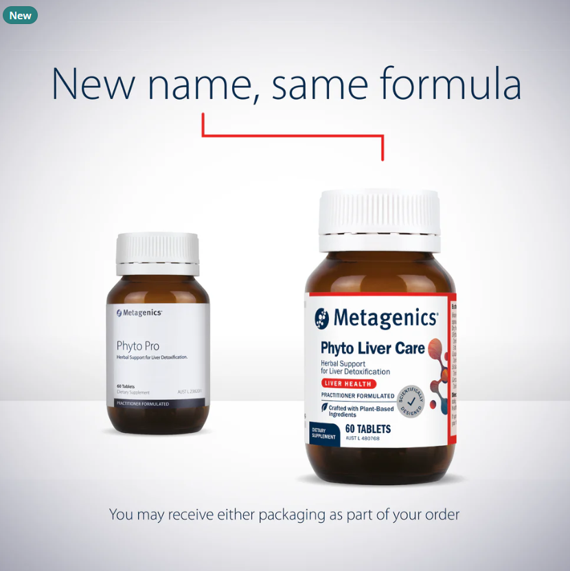 Metagenics Phyto Liver Care 60 Tablets